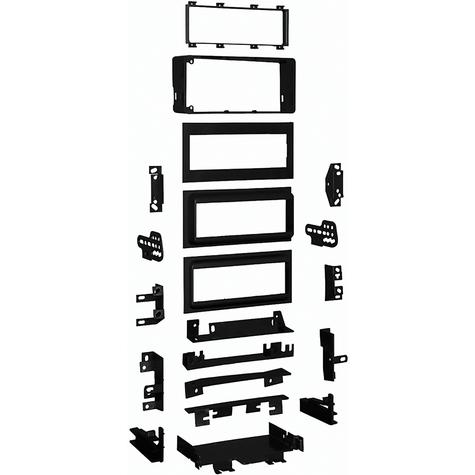 1982-02 Camaro, Firebird, 1989-99 Suburban; Radio Mounting Kit; Trim Plate; Flat