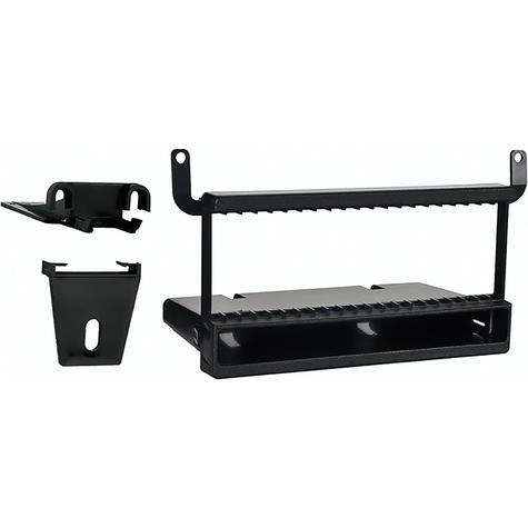 1997-03 Ford F-150, 1998-04 F-250, 1999-04 F-350-F-750; Radio Mounting Kit; Single DIN 2 Inch Tall Radio
