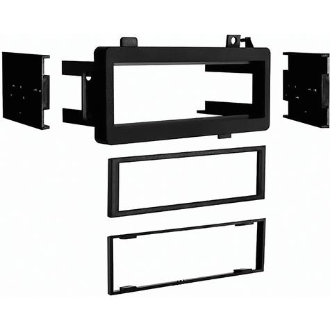 1974-80 Dodge D100-D300, 1981-93 D150-D350, 1994-01 Ram 1500-3500; Radio Mounting Kit; Single DIN 2 Inch Tall Radio