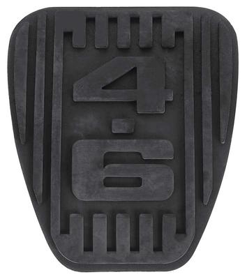 1996-04 Ford Mustang; Brake Or Clutch Pedal Pad; "4.6" Logo; Manual Transmission