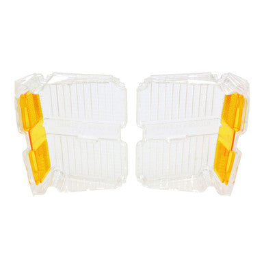 Trim Parts 1971 Chevrolet El Camino/GMC Sprint Clear Parking Light Lens, Pair - (A4825)