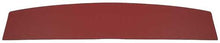 1965 Mustang Vinyl Covered Package Tray without Speaker Holes; 65 Bright Red