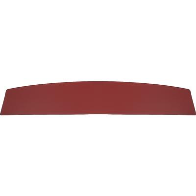 1965 Mustang Vinyl Covered Package Tray without Speaker Holes; 65 Bright Red