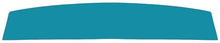 1966-68 Mustang Vinyl Covered Package Tray without Speaker Holes; Turquoise