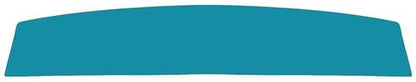 1966-68 Mustang Vinyl Covered Package Tray without Speaker Holes; Turquoise