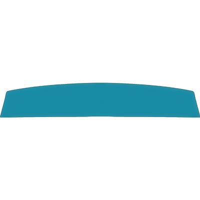 1966-68 Mustang Vinyl Covered Package Tray without Speaker Holes; Turquoise