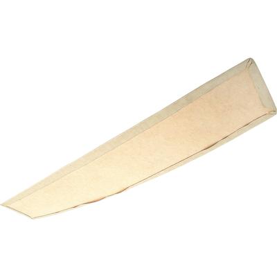 1966 Mustang Vinyl Covered Package Tray without Speaker Holes; 66 Parchment