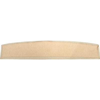 1966 Mustang Vinyl Covered Package Tray without Speaker Holes; 66 Parchment