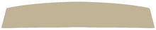 1967-68 Mustang Vinyl Covered Package Tray without Speaker Holes; 67-68 Parchment