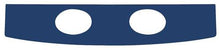 1965 Mustang Coupe; Vinyl Covered Package Tray w/ Speaker Holes; Metallic Blue