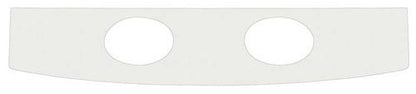 1965 Mustang Coupe; Vinyl Covered Package Tray w/ Speaker Holes; White