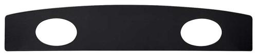 1968 Mustang Coupe; Vinyl Covered Package Tray; w/ Speaker Holes; Black