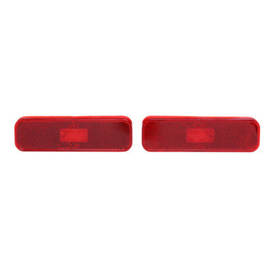 Trim Parts 1970-73 Camaro Rear Side Marker Light Assembly W/O Gaskets or Brackets, Pair - (A6735)