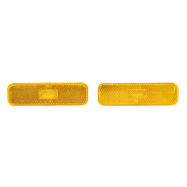 Trim Parts 1974-77 Chevrolet Camaro Amber Front Marker Light Assembly, Pair - (A6740)