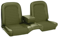 1965 Mustang Coupe; Standard Vinyl Front Bench Seat Upholstery; Full Set; Ivy Gold