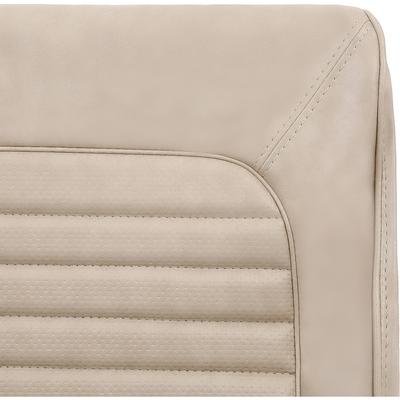 1966 Mustang Convertible with Front Bench Standard Full Set Seat Upholstery; Parchment