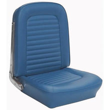 1966 Mustang Fastback 2+2 with Front Buckets Standard Full Set Seat Upholstery; Blue