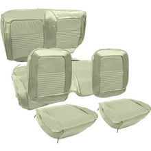 1967 Mustang Convertible; Deluxe Bucket Seat Upholstery; Full Set; Ivy Gold Sierra Vinyl w/ Comfortweave
