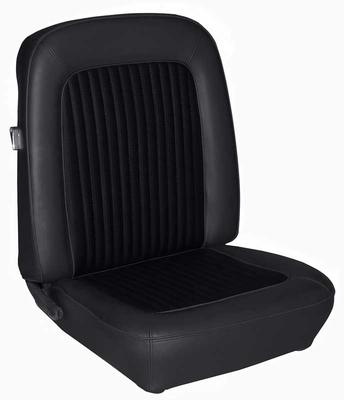 1968 Ford Mustang; Convertible; w/ Front Bucket Seats; Standard Full Set Upholstery; Black