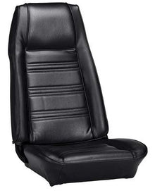 1970 Mustang Convertible; Standard Bucket Seat Upholstery; Full Set; Black