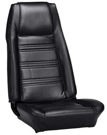 1970 Mustang Fastback; Standard Bucket Seat Upholstery; Full Set; Black