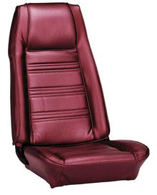 1970 Mustang Fastback; Standard Bucket Seat Upholstery; Full Set; Vermillion