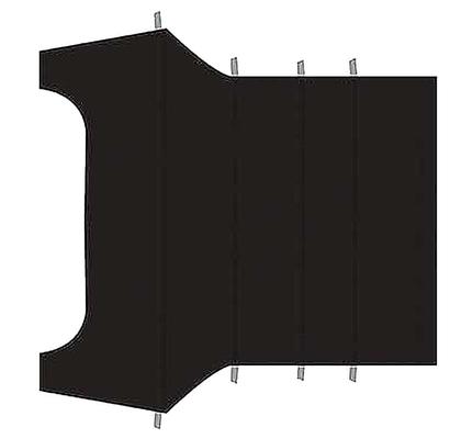 1964-68 Mustang Coupe; Reproduction Vinyl Headliner; Moonskin/Crater; Black