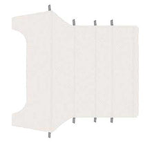 1964-68 Mustang Coupe; Reproduction Vinyl Headliner; Moonskin/Crater; Off White
