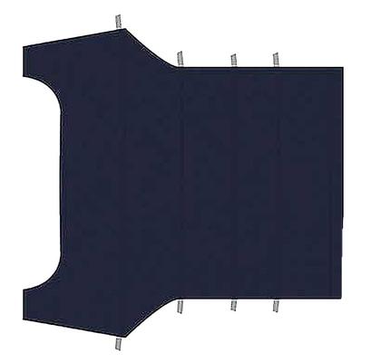 1964-68 Mustang Coupe; Reproduction Vinyl Headliner; Moonskin/Crater; Dark Blue
