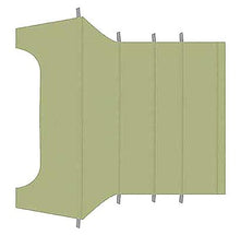 1964-68 Mustang Coupe; Reproduction Vinyl Headliner; Moonskin/Crater; Light Ivy Gold