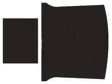 1969-70 Mustang Fastback; Reproduction Vinyl Headliner; Moonskin Crater; Black