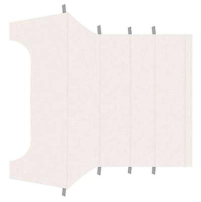 1971-73 Mustang Coupe; Reproduction Tier Grain Vinyl Headliner; Off White