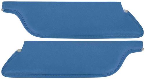 1965 Mustang Convertible; Standard Padded Sun Visors; Sierra Grain; Blue