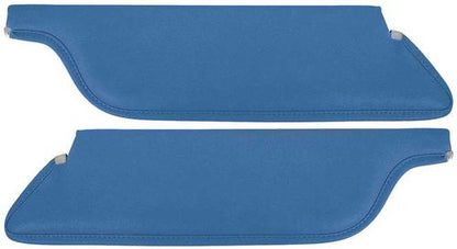1965 Mustang Convertible; Standard Padded Sun Visors; Sierra Grain; Blue
