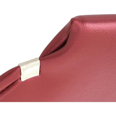 1966 Mustang Convertible; Standard Padded Sun Visors; Sierra Grain; Red