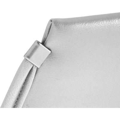 1967-68 Mustang Convertible Padded Sun Visors; White