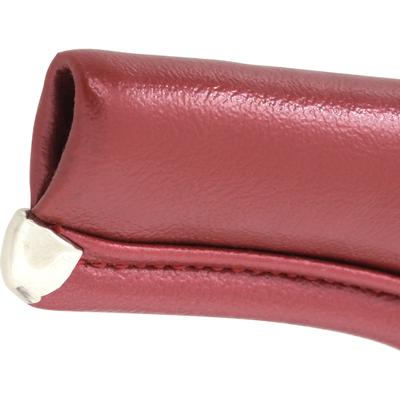 1967 Mustang Convertible Padded Sun Visors; Red