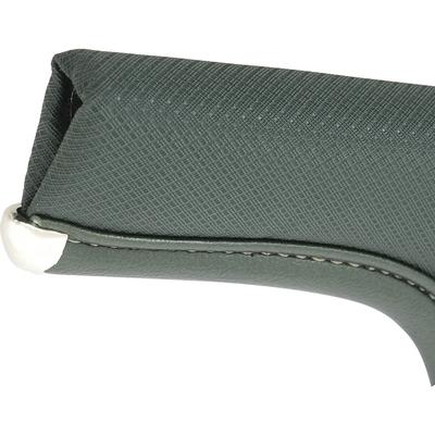 1971-73 Mustang Coupe / Fastback Padded Sun Visors; Dark Green