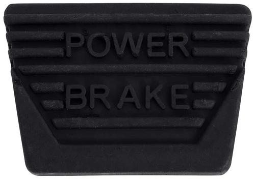 1962-67 GM Brake Pedal Pad With Power Brake Logo - W/ MT & Power Brakes