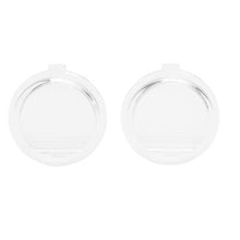 Trim Parts 1957 Pontiac Full Size Car (Excluding Wagon) License Light Lens, Pair - (A8010)
