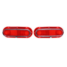 Trim Parts 1961 Pontiac Catalina and Ventura Tail Light Lens, Pair - (A8120)