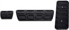 1967-69 GM F-Bodies W/ AT - Billet Pedal Cover Set (3-Piece) - Black