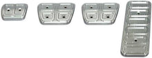 1967-69 GM F-Bodies W/ MT - Billet Pedal Cover Set (4-Piece) - Satin Aluminum