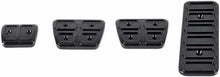 1967-69 GM F-Bodies W/ MT - Billet Pedal Cover Set (4-Piece) - Black