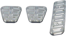2010-14 Camaro W/ AT - Billet Pedal Cover Set (3-Piece) - SATin