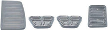 2010-14 Camaro W/ MT - Billet Pedal Cover Set (4-Piece) - Black