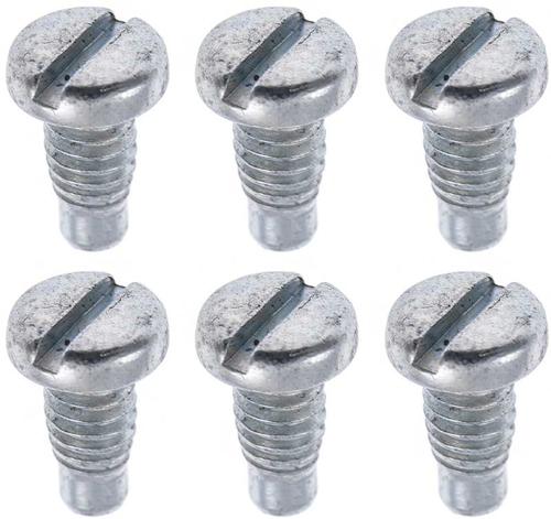 1940-81 GM; F-Body / Impala / Nova / Truck - Headlamp Retaining Ring Screw Set (6 Pieces)