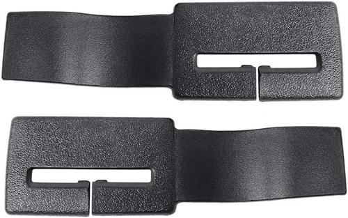 A9400146 - 1982-92 Camaro, Firebird; Seat Belt Headliner Upper Trim Guides; Coupe; Black; Pair