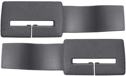A9400147 - 1985-92 Camaro, Firebird; Seat Belt Headliner Upper Trim Guides; Coupe; Dark Gray; Pair