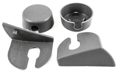 A9400154 - 1985-92 Camaro, Firebird; Rear Hatch Strut Cover Trim Set; Medium Dark Gray